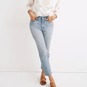 Madewell The Curvy Perfect Vintage Jean In Fitzgerald Wash Size 25‎